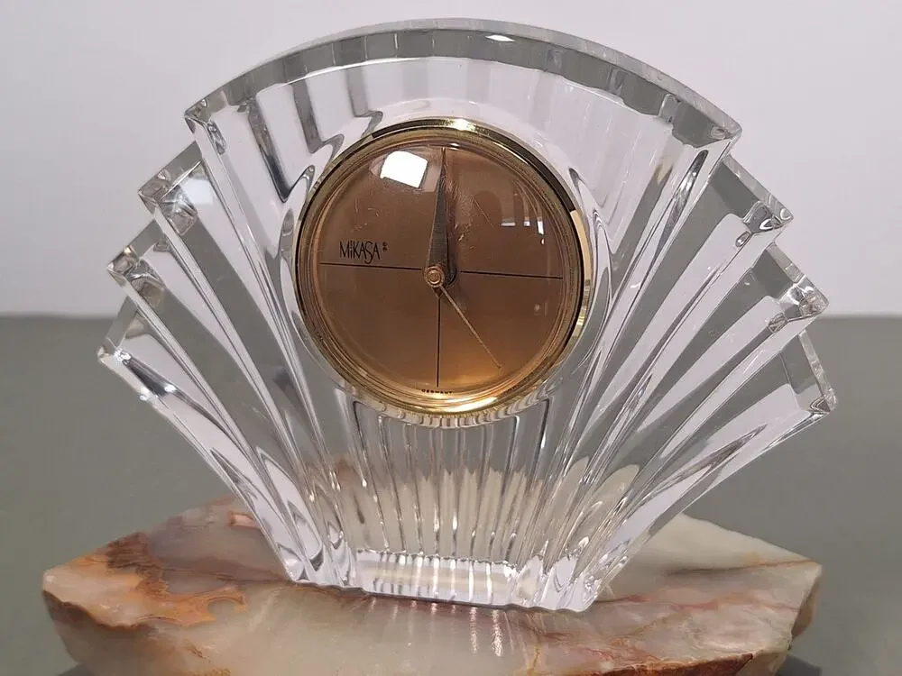 Mikasa Deco Crystal Clock Germany 7